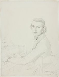 Charles Gounod by Jean Auguste Dominique Ingres
