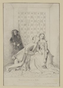 Francesca da Rimini and Paolo by Jean Auguste Dominique Ingres