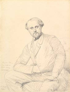 Henri Lehmann by Jean Auguste Dominique Ingres