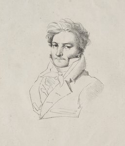 Jacques Marguet de Norvins by Jean Auguste Dominique Ingres