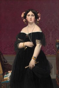 Madame Moitessier by Jean Auguste Dominique Ingres