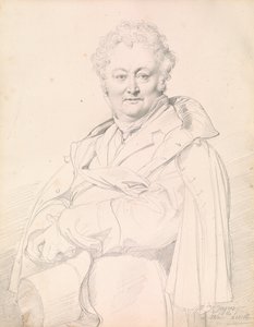 Portrait of Guillaume Guillon-Lethière by Jean Auguste Dominique Ingres