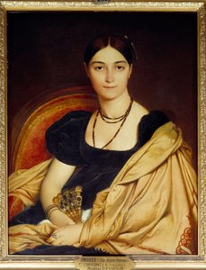 Portrait of Madame de Vaucay (or Devaucay) nee of Nittis by Jean Auguste Dominique Ingres