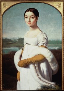 Portrait of Mademoiselle Caroline Riviere