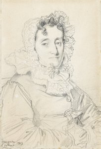 Portrait of Maréchale Kutusov by Jean Auguste Dominique Ingres