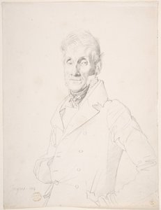 Portrait of a Man by Jean Auguste Dominique Ingres