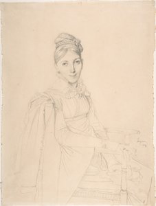 Portrait of a Seated Lady by Jean Auguste Dominique Ingres