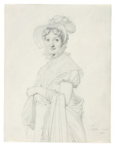 Portrait of a Young Woman by Jean Auguste Dominique Ingres