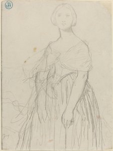 Sketch for Madame Moitessier