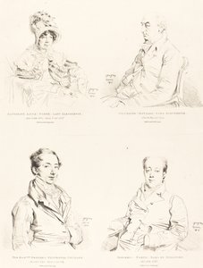 Sylvester (Douglas) Lord Glenbervie; Katherine Anne (North) Glenbervie; Frederic (North) Earl of Guilford; Frederic Sylvester Douglas
