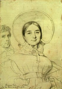 The Artist and His Wife by Jean Auguste Dominique Ingres