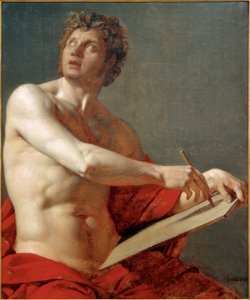 Male Torso by Jean Auguste Dominique Ingres
