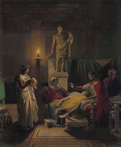 Virgil Reading from the Aeneid by Jean Auguste Dominique Ingres