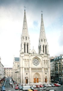 View of the Facade, Built 1854-59 by Jean Baptiste Antoine Lassus