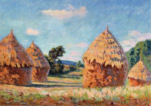 Haystacks, c.1886