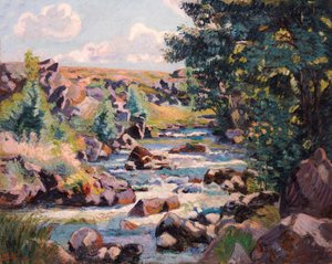 Pontgibaud Countryside, 1893 by Jean Baptiste Armand Guillaumin