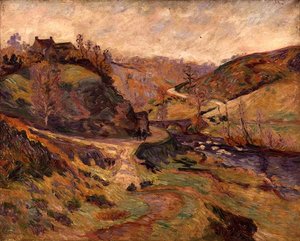 River in a Valley