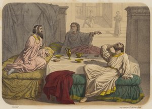 Esther by Jean Baptiste Auguste Leloir