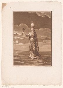 Isis, the Goddess with a Thousand Names, or Nature Personified by Jean Baptiste Blaise Simonet