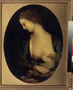 The Virgin of Verneuil by Jean Baptiste Camille Corot