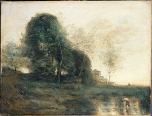 Memory of Italy by Jean Baptiste Camille Corot