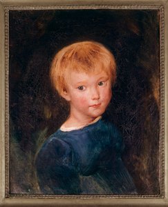 Portrait of a Young Boy by Jean Baptiste Camille Corot