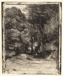 Souvenir of Bas-Bréau by Jean Baptiste Camille Corot