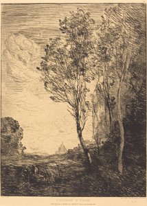 Souvenir of Italy by Jean Baptiste Camille Corot