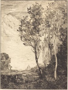 Souvenir of Italy by Jean Baptiste Camille Corot