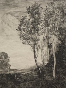Souvenir of Italy by Jean Baptiste Camille Corot