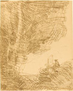 The Poet and His Muse, 1871 by Jean Baptiste Camille Corot
