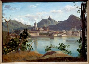 View of Lake and City of Como