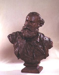 Bust of Charles Gounod (1818-93) c.1874 by Jean Baptiste Carpeaux