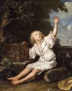A Boy with an Empty Birdcage