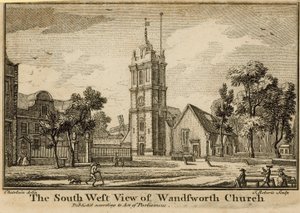 The South West View of Wandsworth Church