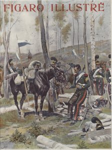 An Encampment of Soldiers by Jean Baptiste Edouard Detaille