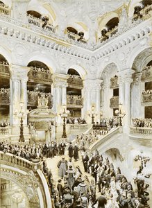 Inauguration of the Paris Opera House, 5th January 1875, 1878