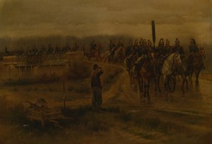 My Old Regiment by Jean Baptiste Edouard Detaille