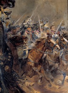 The Last Charge of General Antoine Charles Comte de Lasalle by Jean Baptiste Edouard Detaille