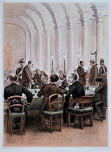 The draw - Paris, Salle Saint-Jean in “L