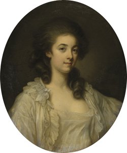 Portrait of Madame de Champcenetz by Jean Baptiste Greuze