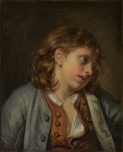 Head of a Young Boy by Jean Baptiste Greuze