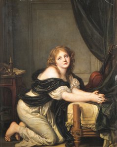 Morning prayer by Jean Baptiste Greuze