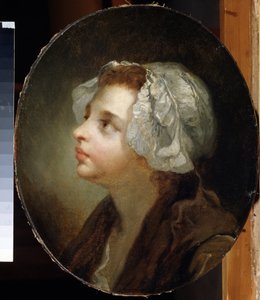 Portrait of a Young Girl by Jean Baptiste Greuze