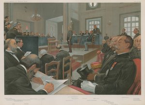 The Trial of Dreyfus by Jean Baptiste Guth