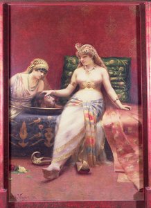 Salome with the Head of John the Baptist by Jean Baptiste Hippolyte de Vergeses