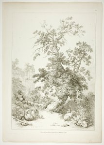 Plate Six of 38 from Oeuvres de J. B. Huet