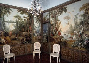 View of the Demarteau Living Room Decorated by Jean Baptiste Huet by Jean Baptiste Huet