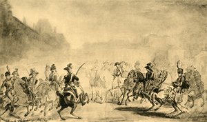 Revue du Quintidi, 1800 or 1801, 1921 by Jean Baptiste Isabey
