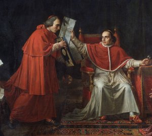 Signature of the Concordat between France and the Holy See by Pope Pius VII, August 15 by Jean Baptiste Joseph Wicar